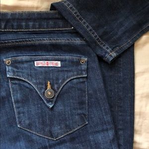 HUDSON Carly Midrise Straight Jeans